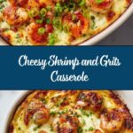 Easy Creamy Shrimp and Grits Casserole with Cheddar Crust Everyone Will Love Recipe