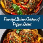 Savory Italian Chicken with Peppers and Meat Recipe