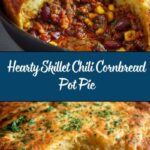 Skillet Chili Cornbread Pot Pie Recipe