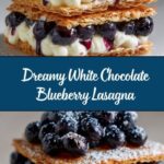 White Chocolate Blueberry Lasagna Recipe