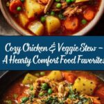 Hearty Chicken and Vegetable Stew Recipe – 1 Comforting Dish You’ll Absolutely Love! Recipe