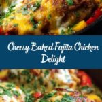 Cheesy Baked Fajita Chicken Recipe