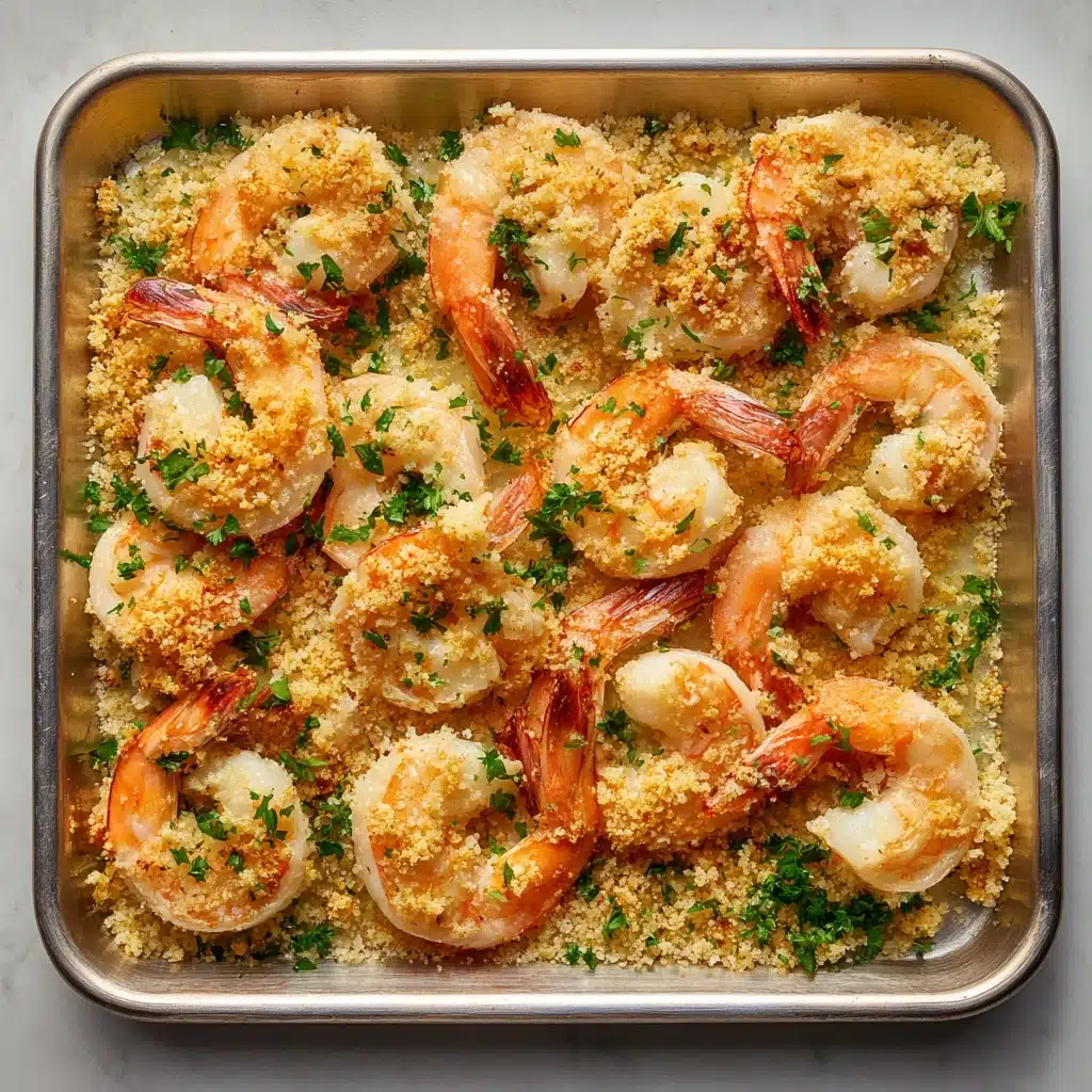 Baked Garlic Parmesan Shrimp Recipe - Recipe Image