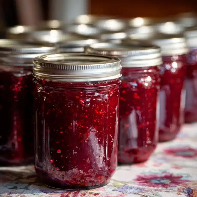 Rhubarb and Strawberry Jam Recipe