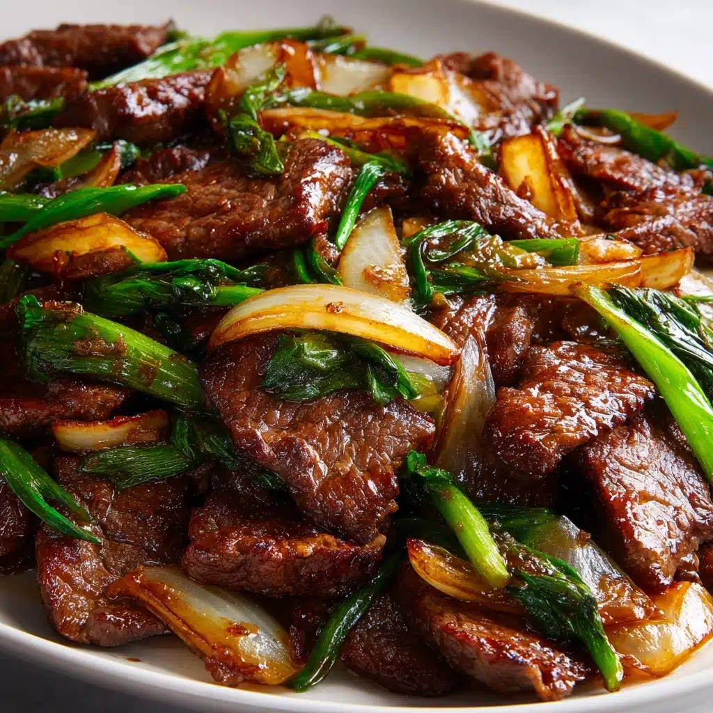 Chinese Beef and Onion Stir-Fry Recipe - Recipe Image