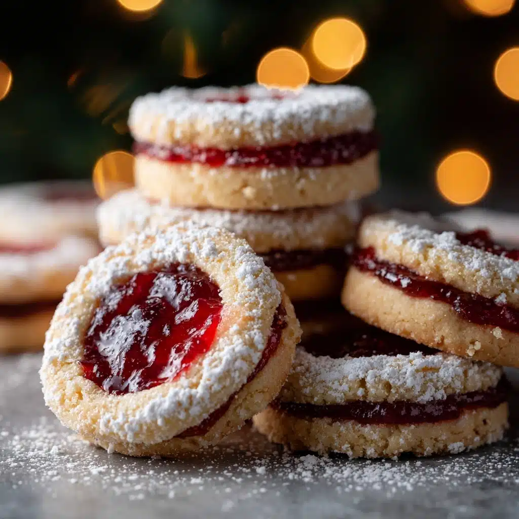 Christmas Cherry Shortbread Cookies Recipe - Recipe Image