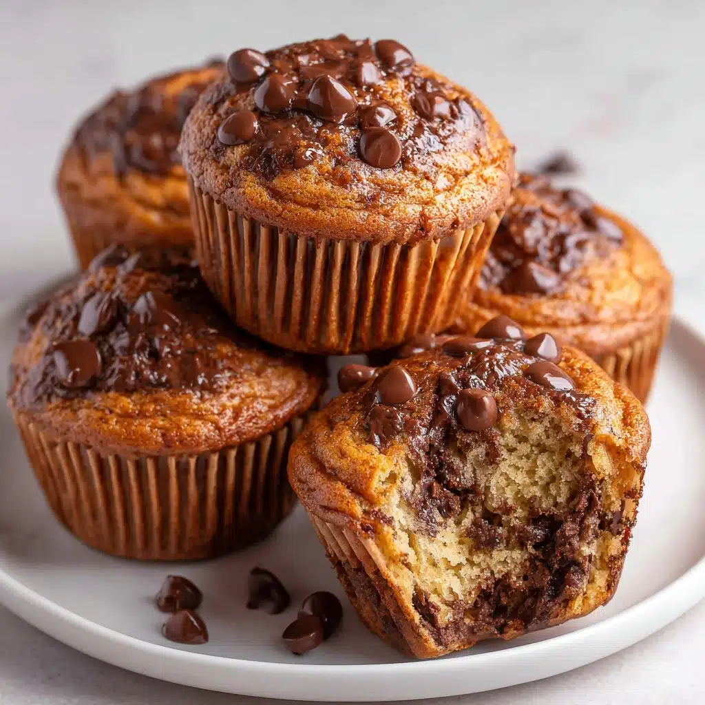 Flourless Peanut Butter Banana Muffins Recipe