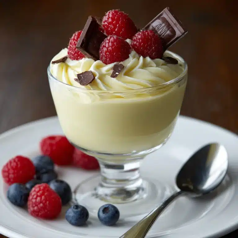 Classic French Vanilla Mousse Recipe