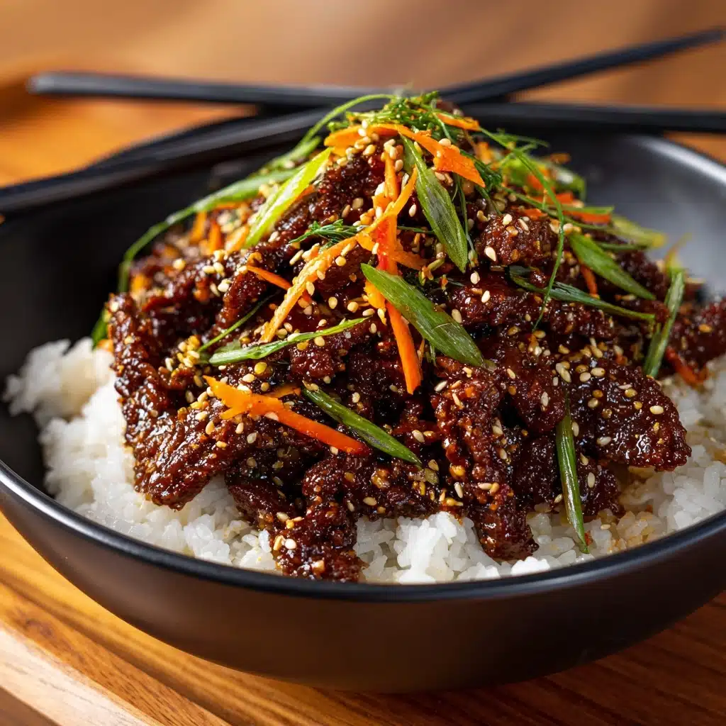 Delicious Korean Beef Bowl Recipe - Recipe Image
