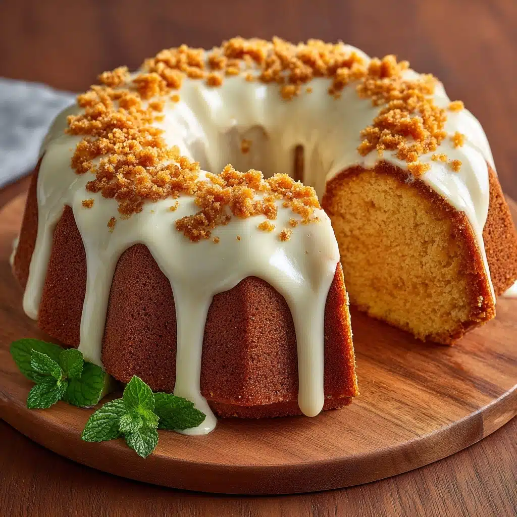 Carrot Pound Cake with Cream Cheese Glaze Recipe