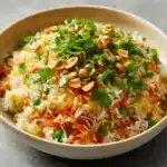 Satay Crispy Rice Salad Recipe