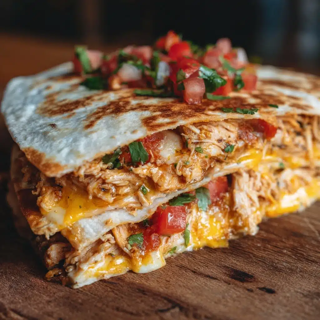 Slow Cooker Queso Chicken Tacos Recipe - Recipe Image