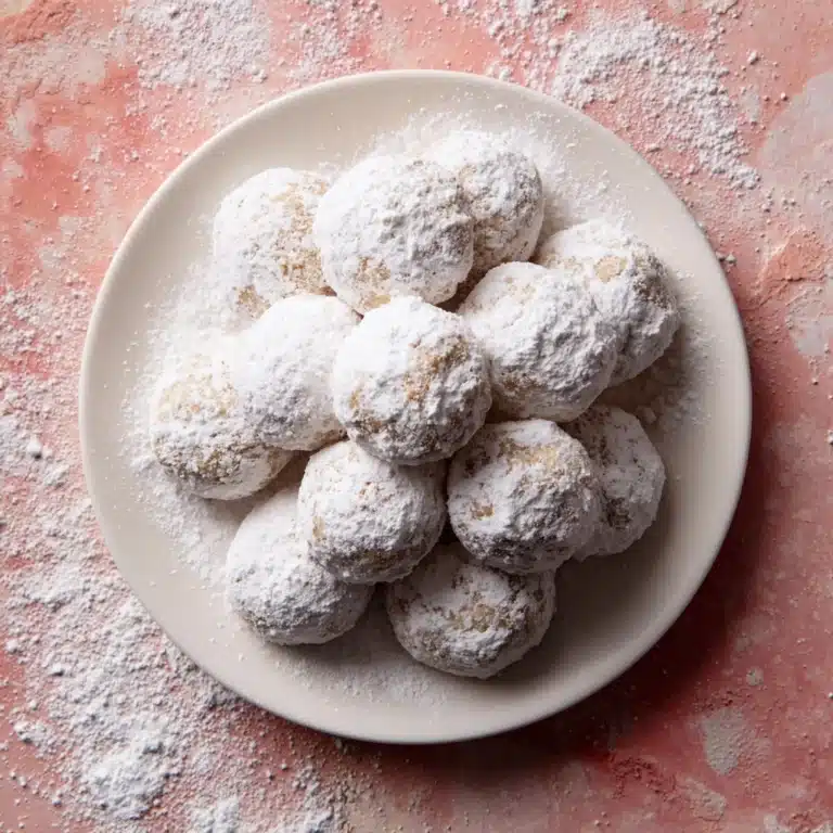 Snowball Cookies Recipe