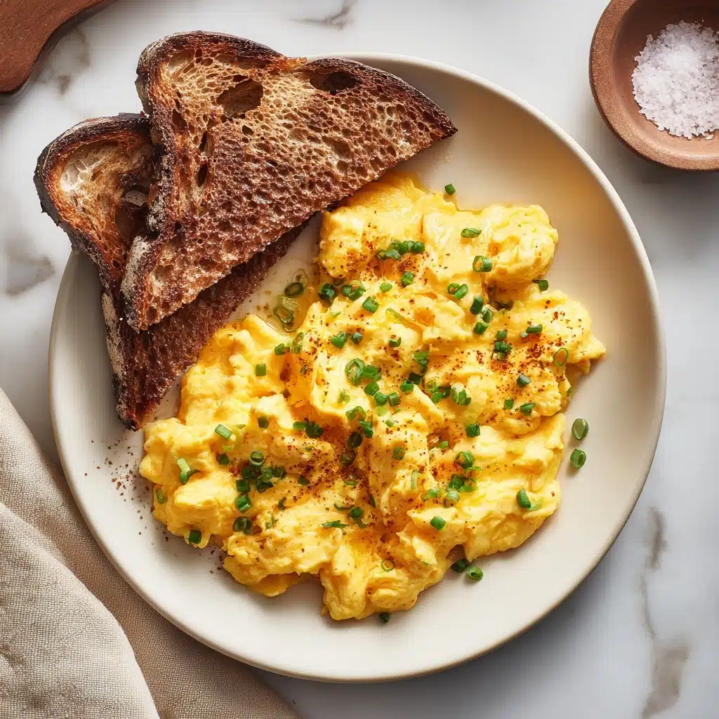 Microwave Scrambled Eggs Recipe - Recipe Image