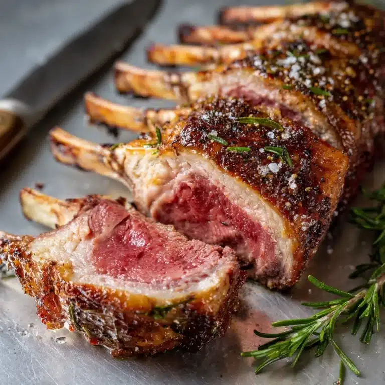 Roast Rack of Lamb with Rosemary Recipe