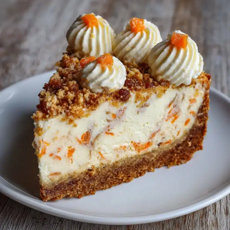 Carrot Cake Cheesecake Recipe