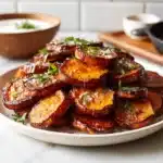 Crispy Smashed Sweet Potatoes: Irresistibly Crunchy Recipe