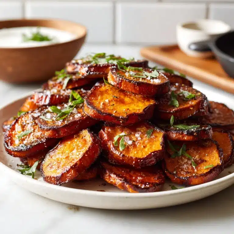 Crispy Smashed Sweet Potatoes: Irresistibly Crunchy Recipe