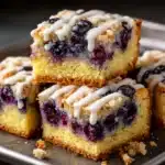 Wild Blueberry Coffee Cake Danishes Recipe