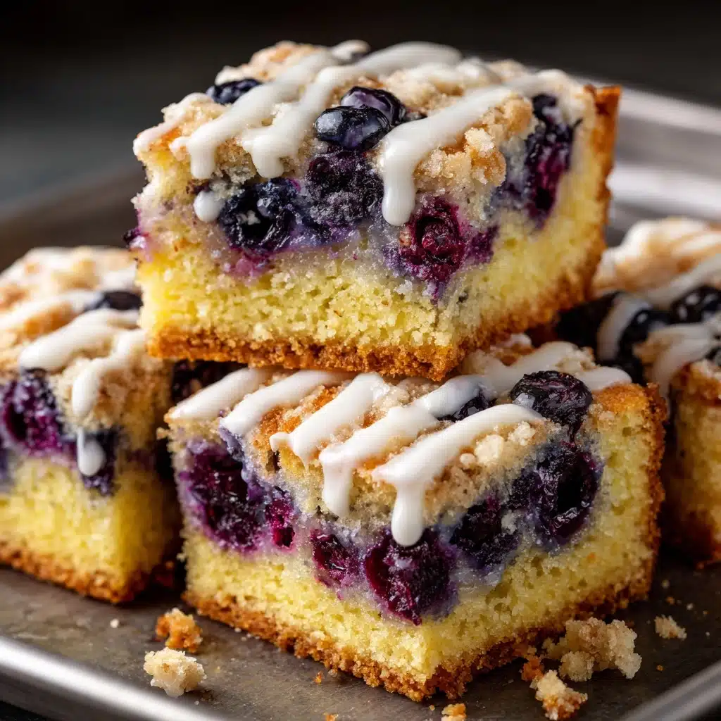 Wild Blueberry Coffee Cake Danishes Recipe - Recipe Image