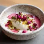 Litchi Rose Panna Cotta Recipe