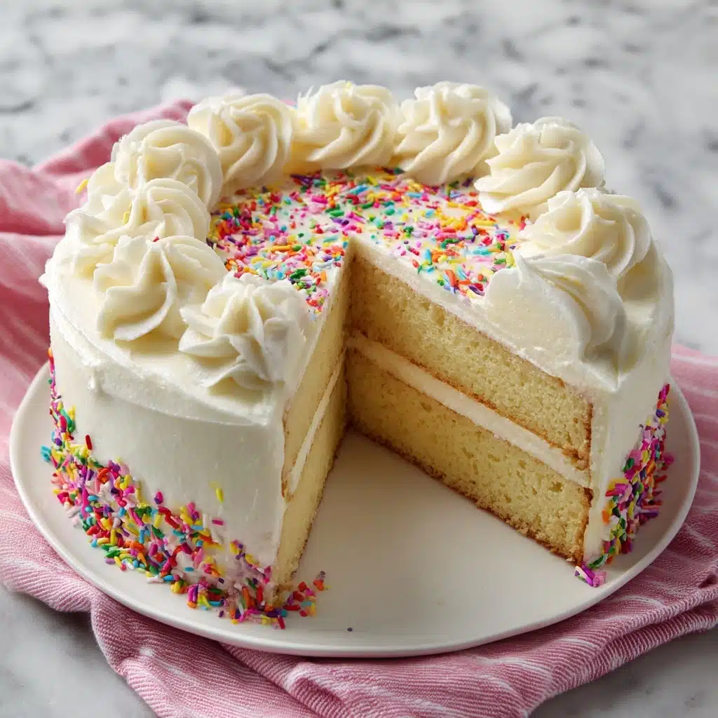 Homemade Vanilla Cake Recipe - Recipe Image