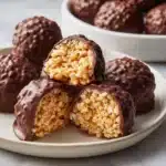 Peanut Butter Balls with Rice Krispies Recipe