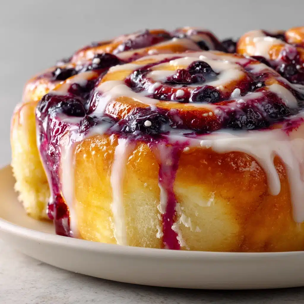 Blueberry Cheesecake Swirl Rolls Recipe