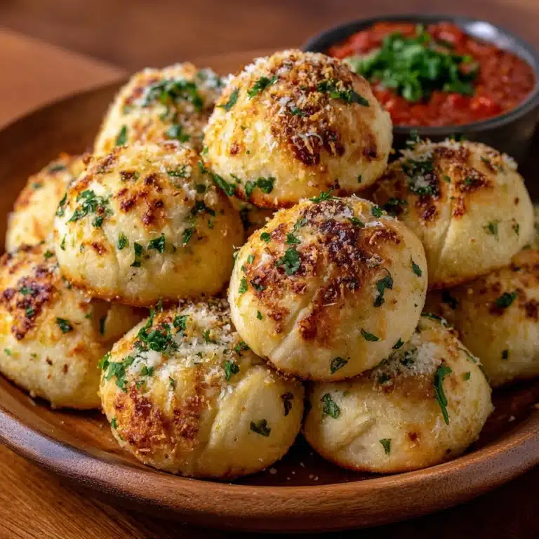 Garlic Knot Rolls Recipe