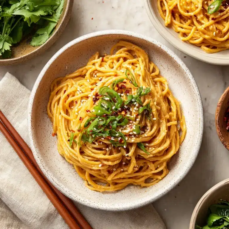 Easy Peanut Butter Ramen Noodles Recipe