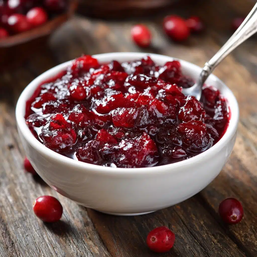 Easy Cranberry Sauce Recipe - Recipe Image