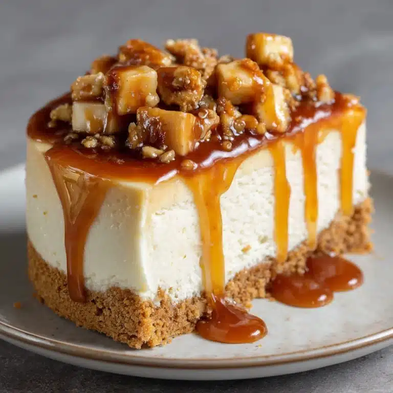 Indulgent Caramel Apple Cheesecake Recipe