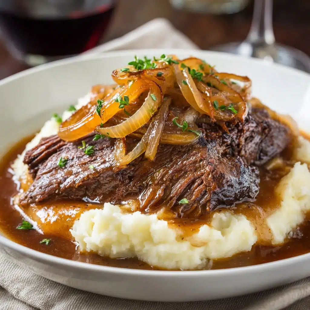 Savory French Onion Pot Roast Recipe