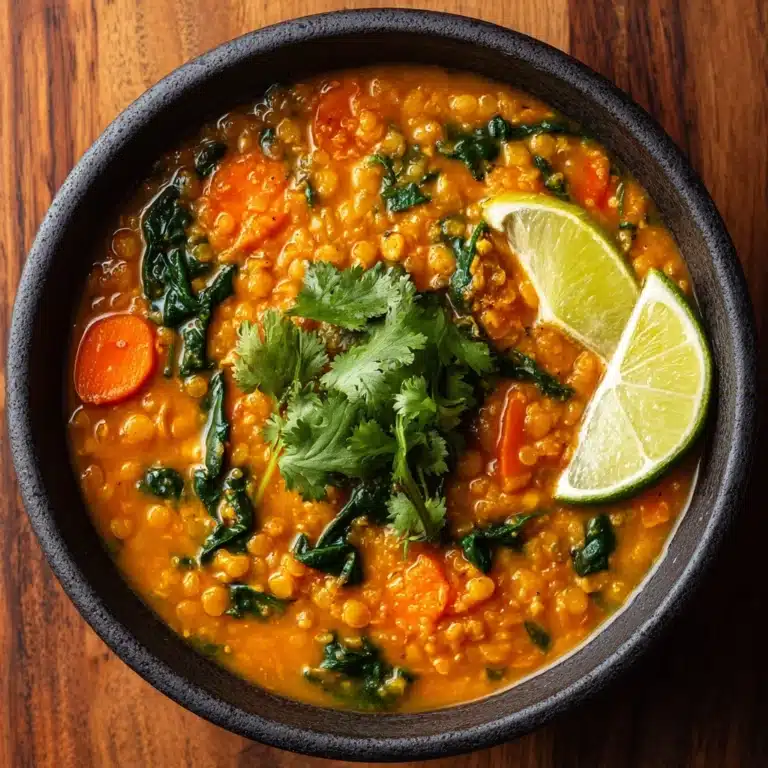 Slow Cooker Golden Lentil Soup Recipe