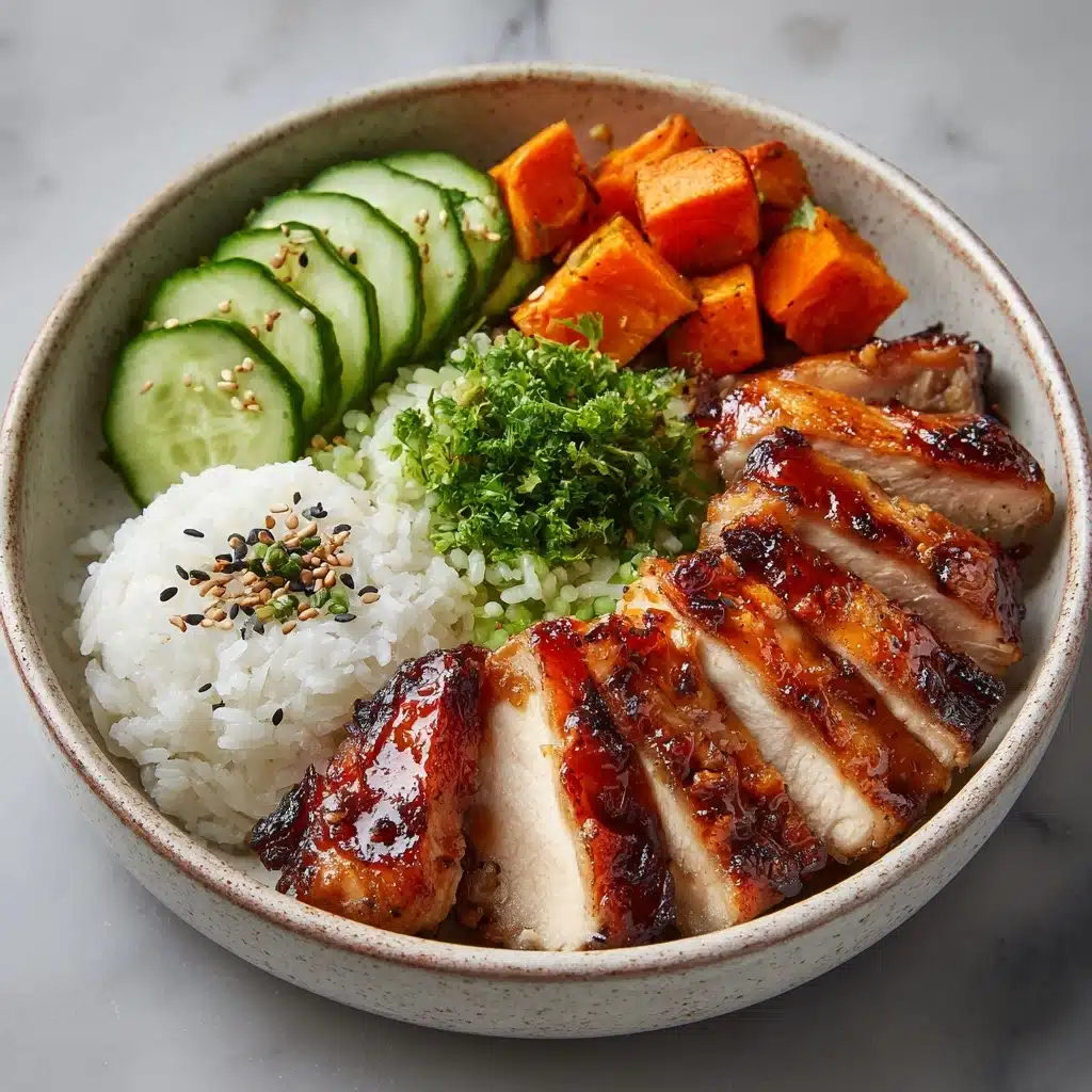 Hot Honey Chicken Bowls Recipe - Recipe Image