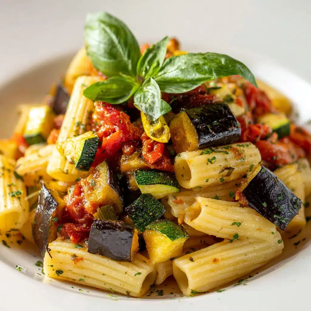 Roasted Vegetable Pasta Recipe - Recipe Image
