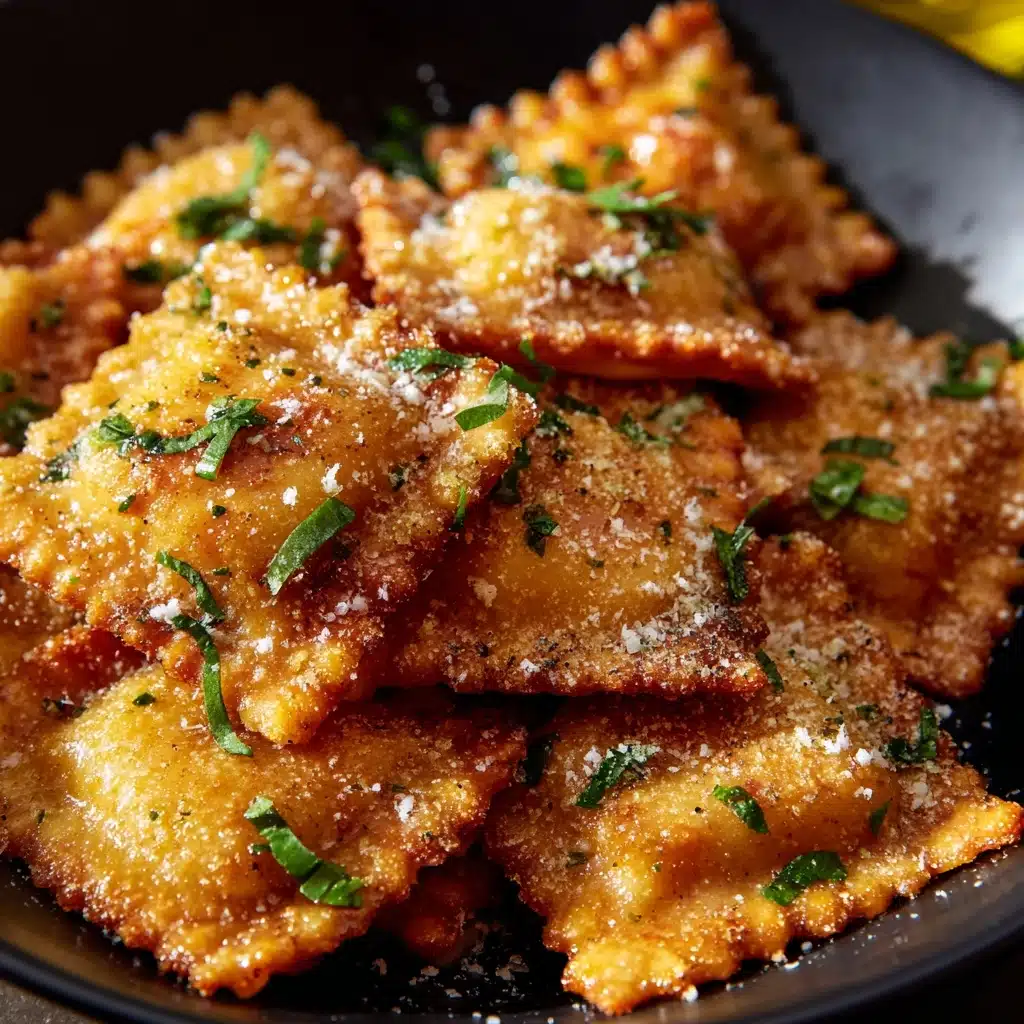Crispy Air Fryer Million Dollar Ravioli Bites Recipe - Recipe Image