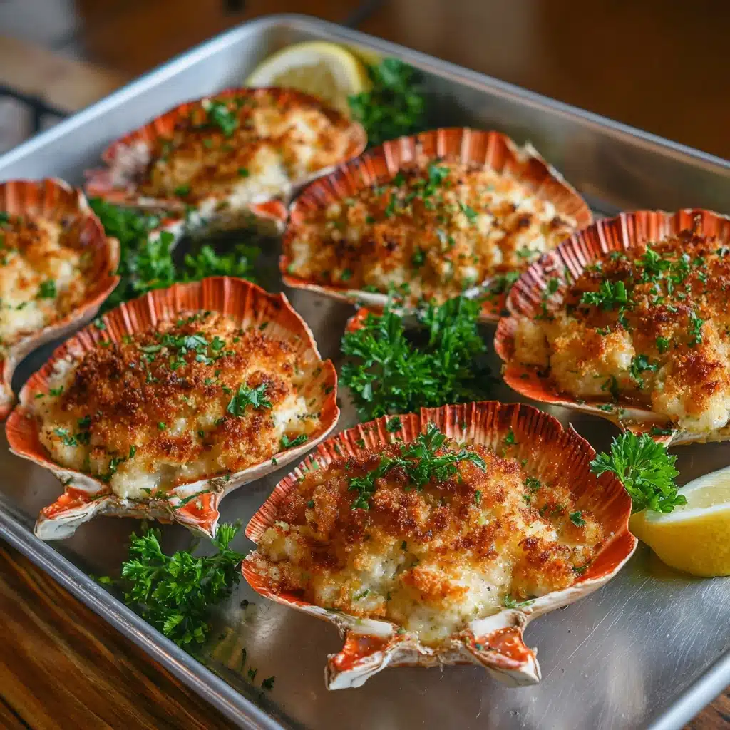 New Orleans Seafood Stuffed Crab Recipe - Recipe Image