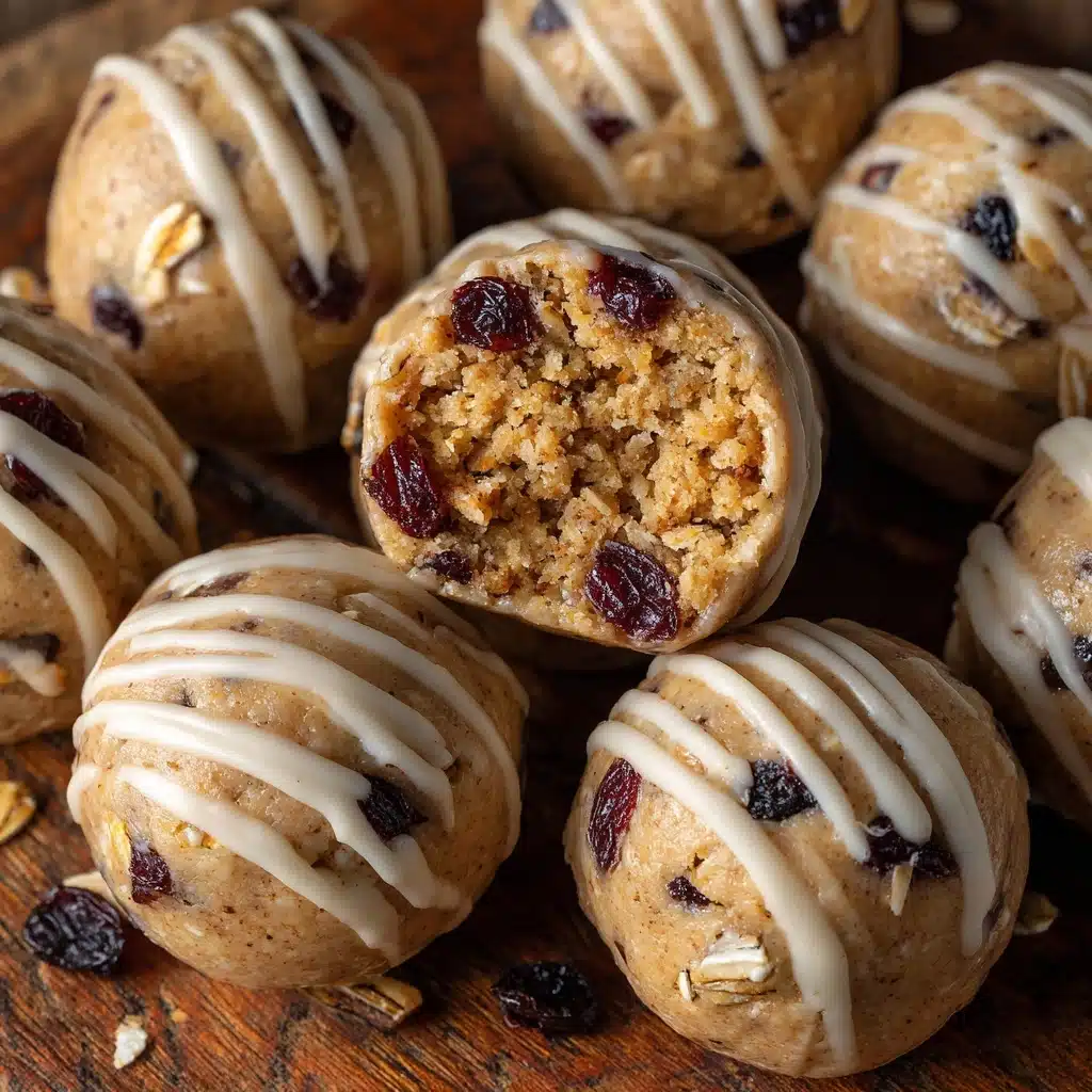 Oatmeal Raisin Cookie Protein Balls Recipe - Recipe Image
