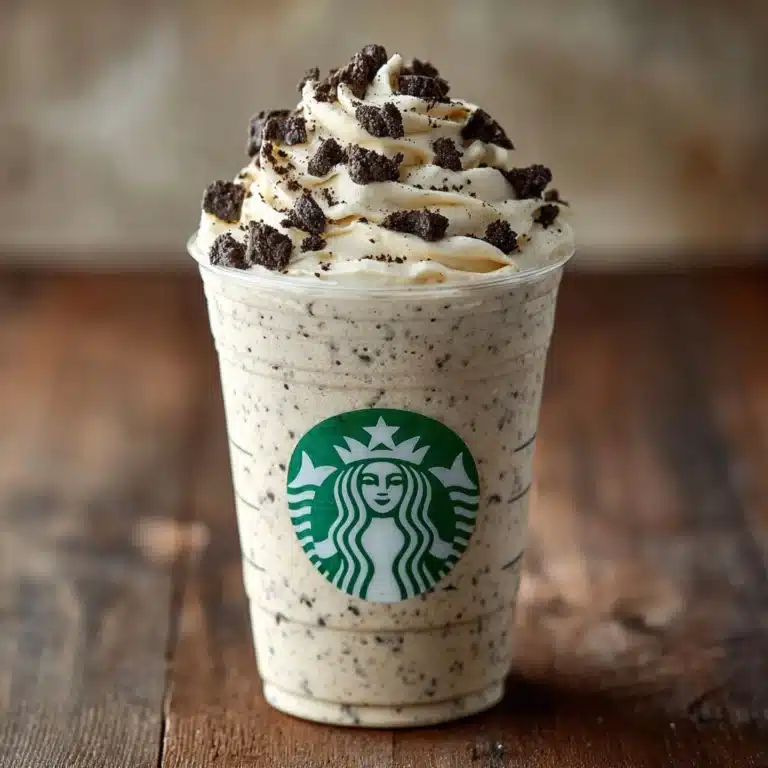 Cookies & Cream Frappuccino Recipe