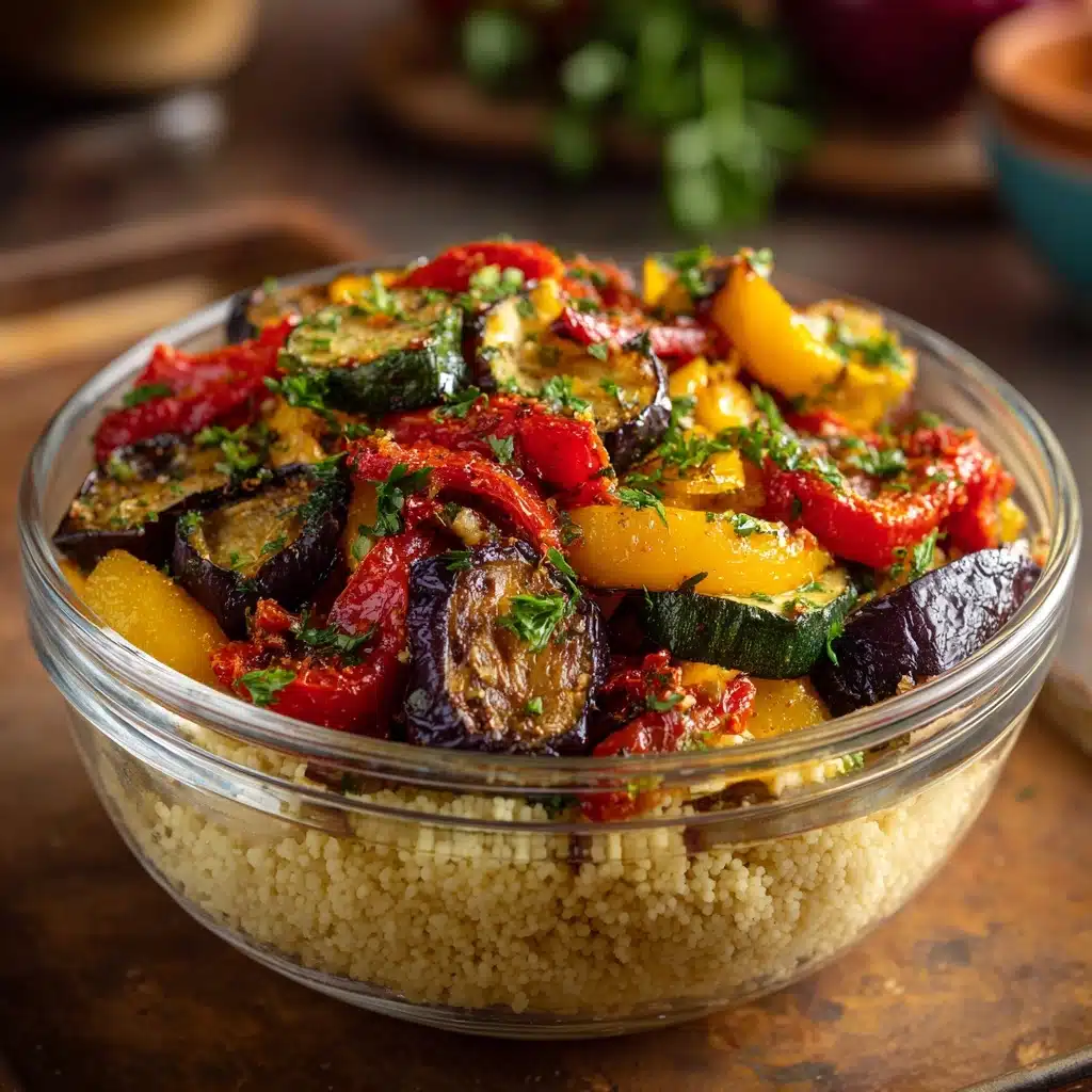 Roasted Vegetable Couscous Recipe - Recipe Image