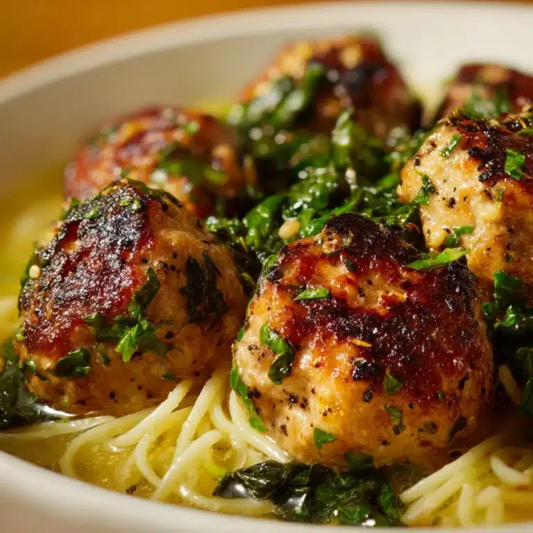 Chicken Ricotta Meatballs with Spinach – A Flavorful & Healthy Twist Recipe