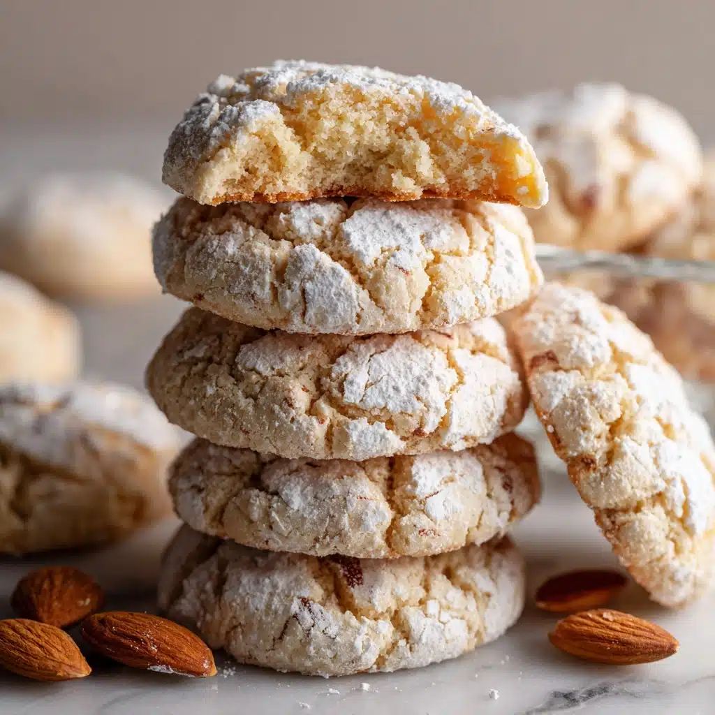 Easy Italian Almond Cookies (Amaretti) Recipe - Recipe Image