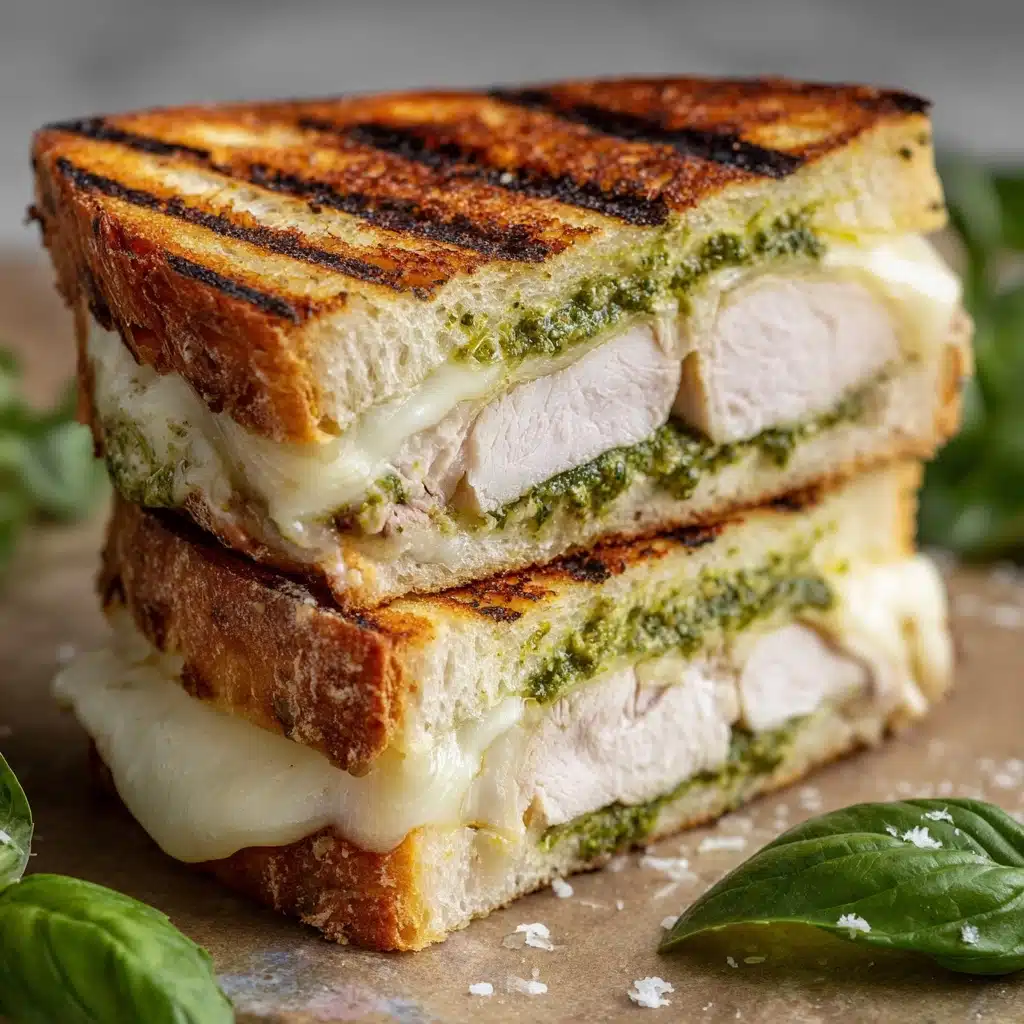 Easy Turkey Basil Pesto Panini Recipe - Recipe Image