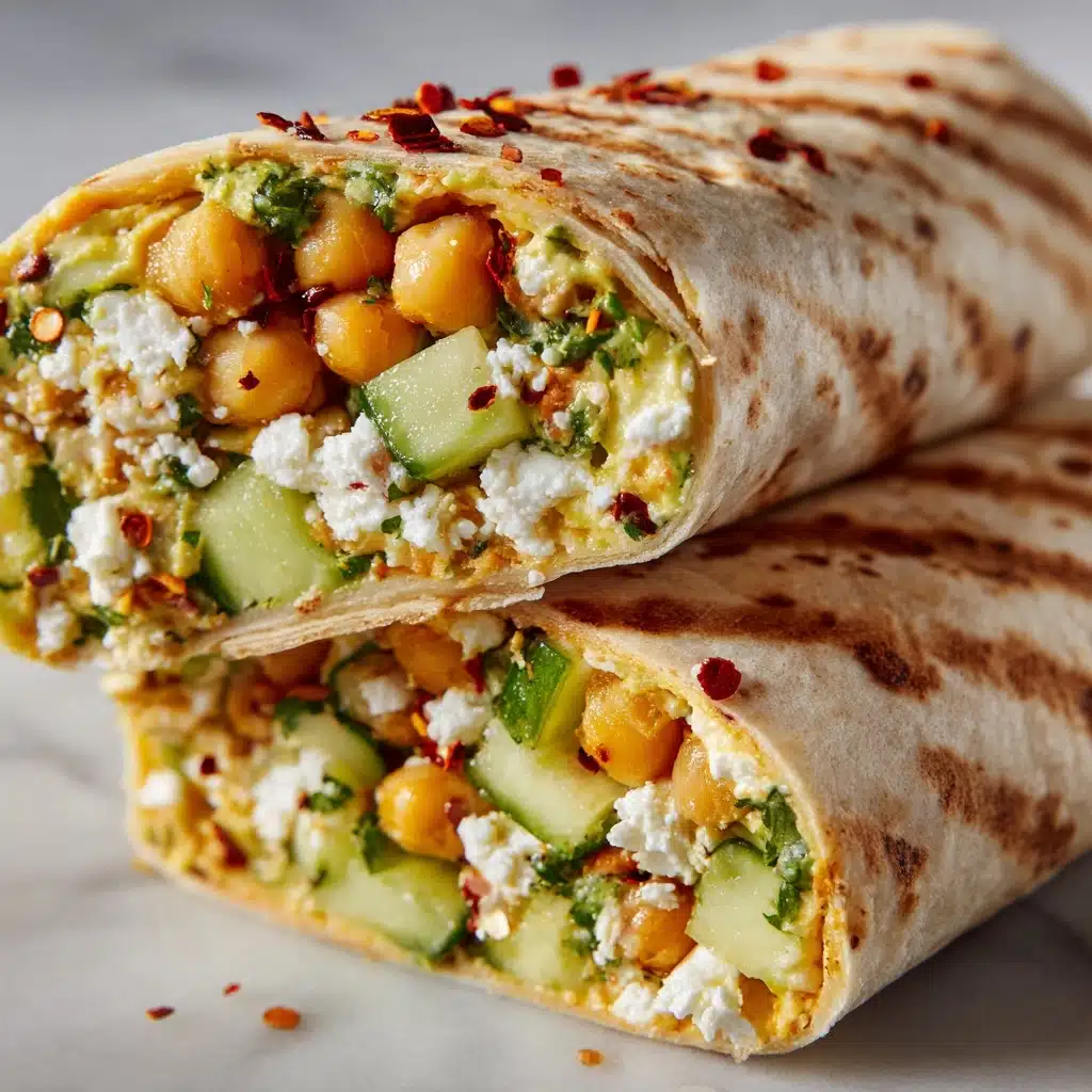 Chickpea Cucumber Feta Salad Recipe - Recipe Image
