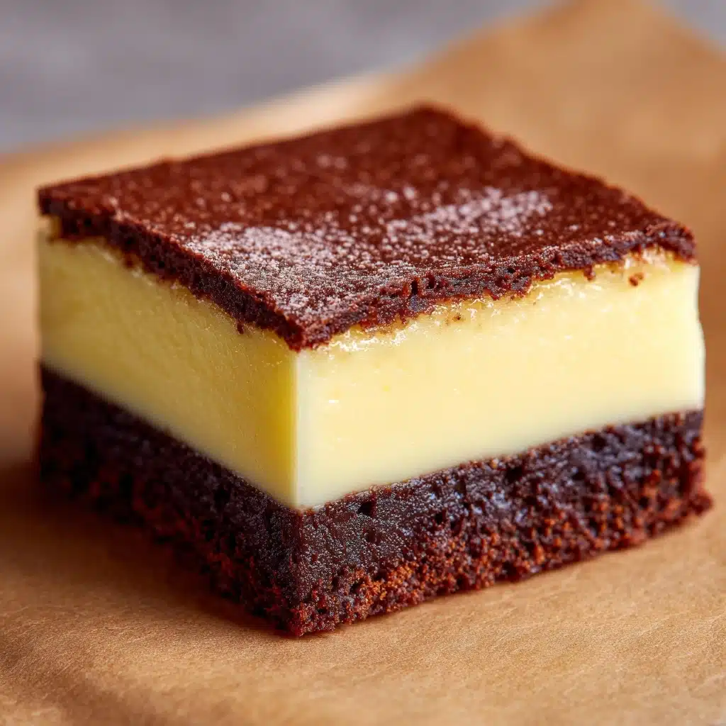 Fudgy Lemon Brownies Recipe - Recipe Image