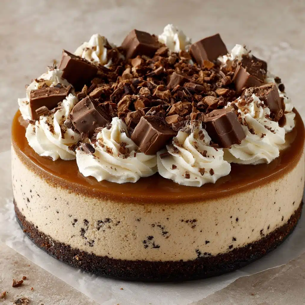 No Bake Cookie Dough Cheesecake Recipe - Recipe Image