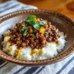 French Onion Ground Beef and Rice Casserole Recipe