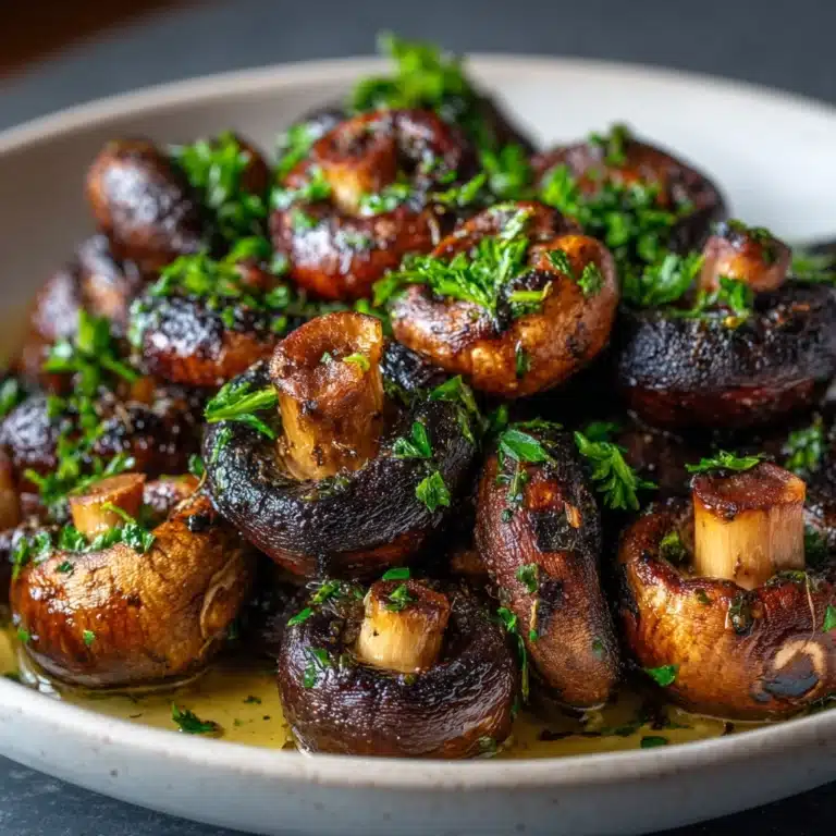 Quick and Easy Air Fryer Mushrooms Recipe