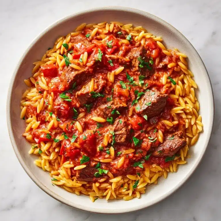 Beef Giouvetsi: A Traditional Greek Beef and Orzo Stew Recipe